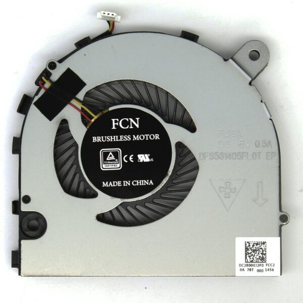 Ventoinha CPU para Portátil Acer Aspire VX5-591 VX5-591G Series - Compatível com DC28000J2F0