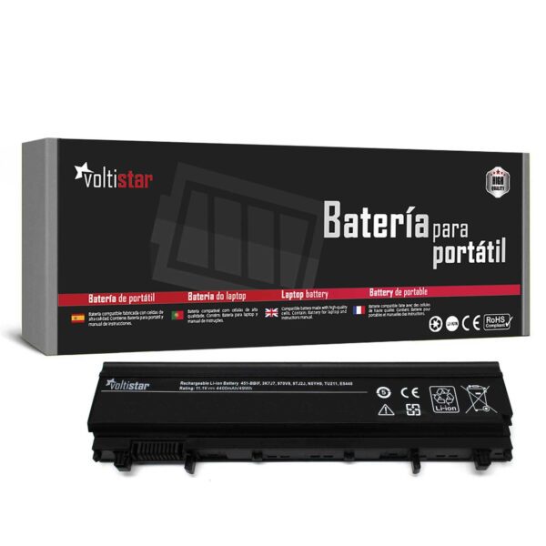 Bateria para Portátil Dell Latitude E5440, E5540 - Alta Qualidade 11.1V/14.4V 4400mAh