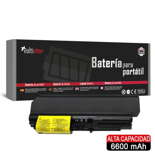 Bateria para Portátil Lenovo ThinkPad T400 R400 R61 T61 - P/N 41U3198 e Mais