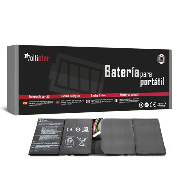 Bateria para Portátil Acer Aspire R7-571, R7-572, V5-573, V7-481/482 - AL13B3K, 15V 53Wh