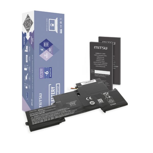 Bateria Mitsu para HP EliteBook Folio 1020, 1030 G1