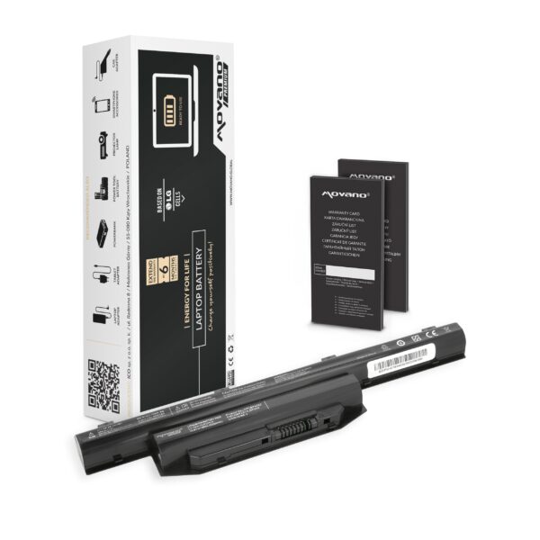 Bateria Movano Premium para Fujitsu Lifebook E753 - 6400 mAh