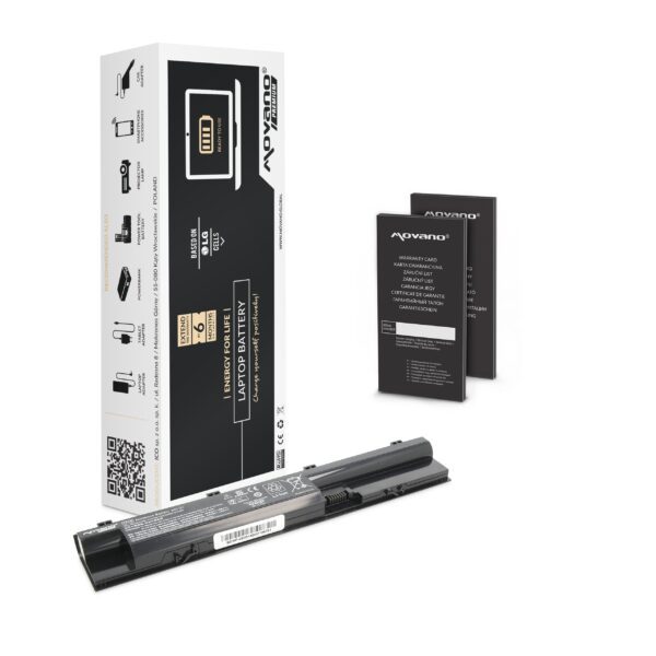 Bateria Movano Premium para HP ProBook 440, 450, 455, 470, G0 e G1