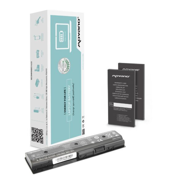 Bateria Movano de 11.1V (10.8V) 4400mAh para Portáteis HP Pavilion e Envy dv4, dv6, dv7, m6 Series