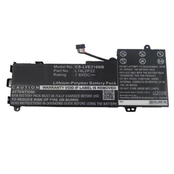 Bateria para Portátil Lenovo E31, E31-70, IdeaPad 510S, Yoga 310 - 7.4V/7.6V 35Wh