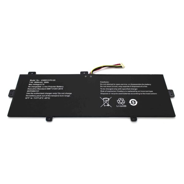 Bateria para Portátil UMAX VisionBook 13Wa Ultra UMM23013U - 7.6V 6000mAh - P/N: 3285128-2S