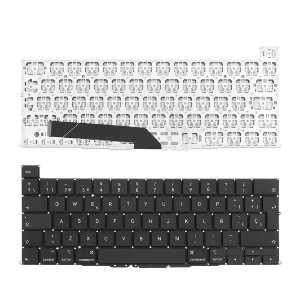 Teclado para Portátil Apple MacBook Pro A2141 Preto Espanhol