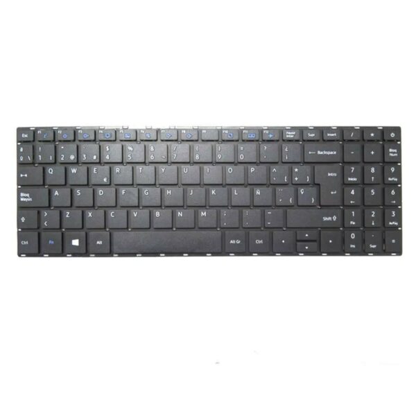 Teclado Portátil Toshiba Dynabook C50-E/G/H/J Series Preto Espanhol GX1C0019K225