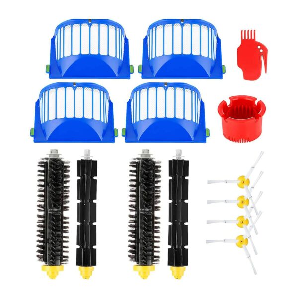 Kit de Peças de Reposição para iRobot Roomba 600 Series - Filtros e Escovas Essenciais