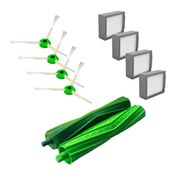 Kit Acessórios Substituição iRobot Roomba E5 E6 E7 i1 i2 i3 i4 i5 i6 i7 i8 J5 J7 Combo - Peças de Reposição