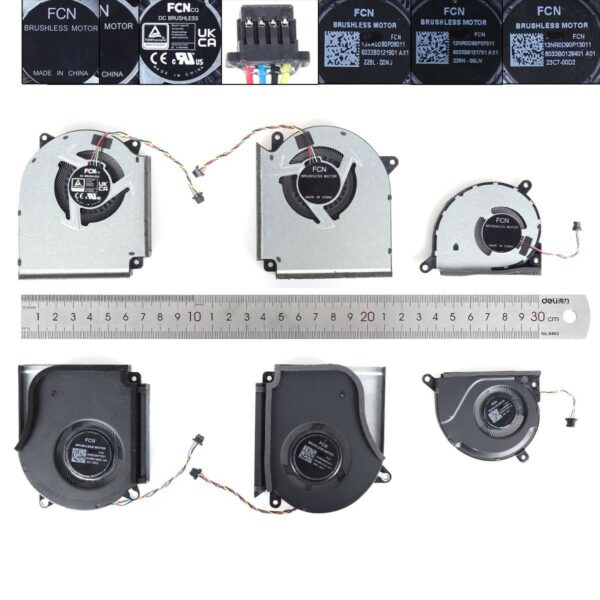 Ventoinhas para Portátil ASUS ROG Strix G16 G614JI G614JJ - Peça de Substituição