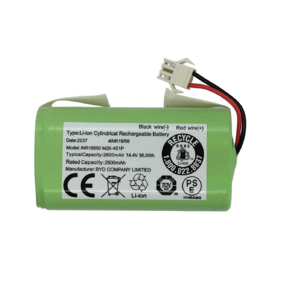 Bateria para Aspirador Robot ILIFE A4s, V7, A6, W400 Series - 14.4V 2800mAh - P/N 4S1P-004