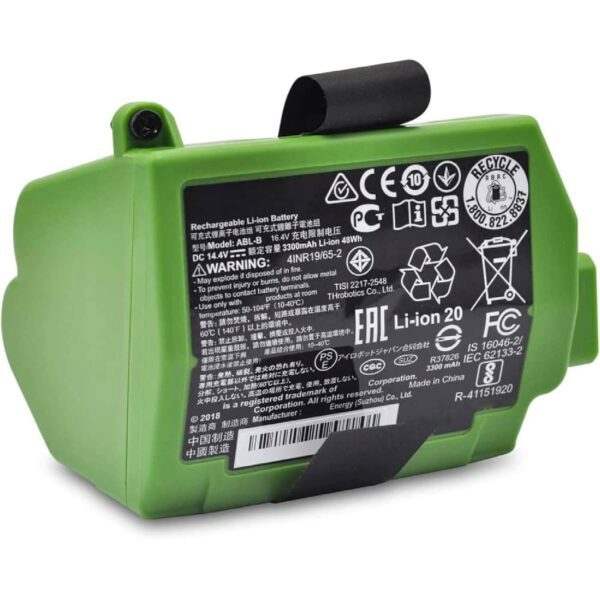 Bateria de Substituição de Alta Capacidade para iRobot Roomba S9, S9 Plus, S955020 - Compatível ABL-B