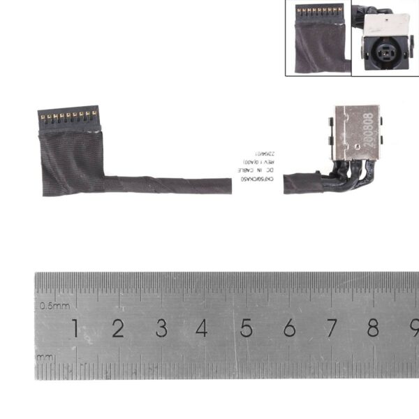 CABO/CONECTOR DC DELL INSPIRON 15 G5 5587 G7 7577 7587 7588 CABO DE ALIMENTAÇÃO COM CONECTOR DC XJ39G PJ1108