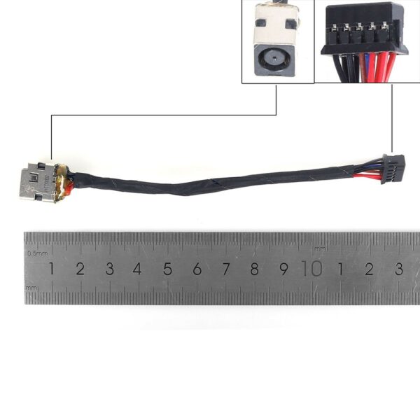 CABO/CONECTOR DC HP ZB00K 15 200W DC ENTRADA CONECTOR DE ALIMENTAÇÃO SOMENTE CABO 734283-001 PJ1125