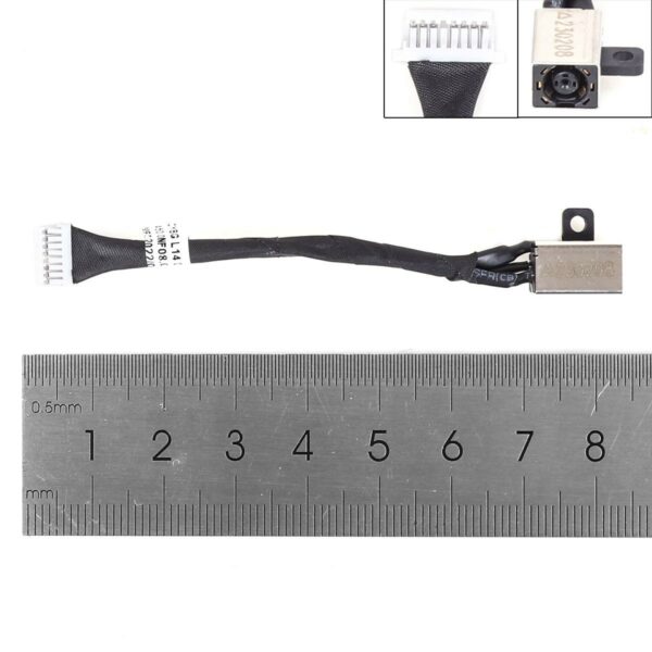 Cabo de Carregamento DC Jack / Alimentação para Dell Latitude 3420 3520 - P/N: 0HJW4D PJ1115