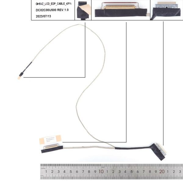 CABO LCD/LED ACER COMO A715-42G 40PIN 0,5 144HZ 50.QAYN2.003 DC02C00U500