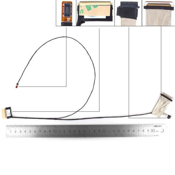 Cabo LCD/LED 40 Pinos para Portátil ASUS X3400PA, M3401Q, K3400P, X3400PH - DDXJDBLC100