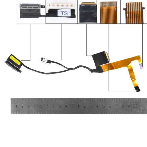 CABO LCD/LED DELL 7568 XPS13 9365 P71G 30PIN 0,5 FHD DC02C00DJ00 0T825X