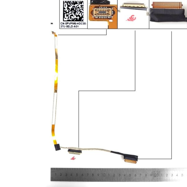 CABO LCD/LED DELL INSPIRON 3520 3521 3525 40PIN 0,5 0PVPM6 DC020040F00