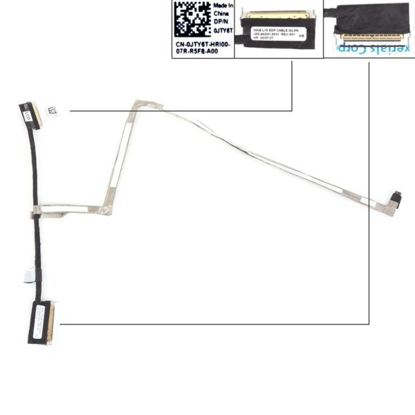 CABO LCD/LED DELL LATITUDE 3510 E3510 0JTY6T 450.0KD01.0041