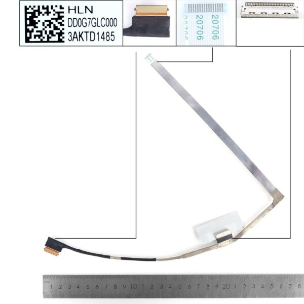 CABO LCD/LED HP 14-DV TPN-Q244 14-EC 30PIN 0,5 DD0G7GLC000 DD0G7GLC010