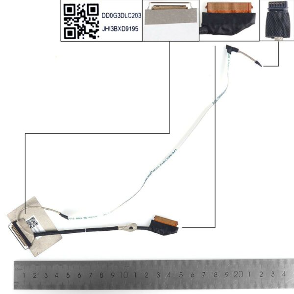 CABO LCD/LED HP 15-DC TPN-Q211 40PIN 144HZ DD0G3DLC213