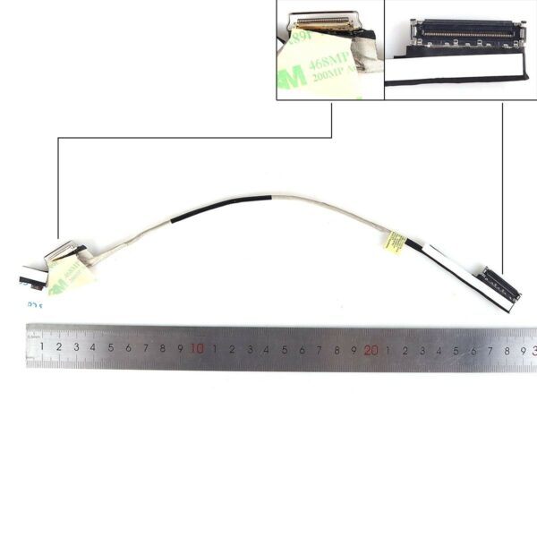 Cabo LCD/LED FHD 30 Pinos com Toque para Portátil HP EliteBook 740 G5, 745 G5, 840 G5, 845 G5 - P/N: 6017B0894601, 6017B0894501