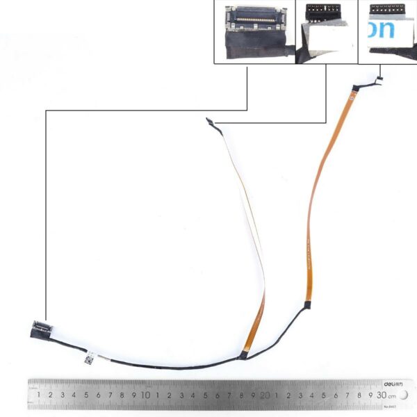 Cabo LCD/LED para Portátil HP 735 G5, 830 G5, 835 G5, 836 G5 - P/N: 6017B0899301