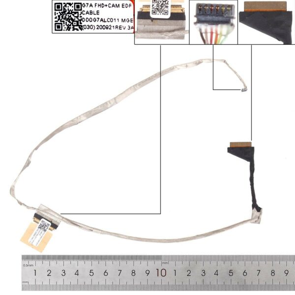 CABO LCD/LED HP PAVILION 14 CE TPN-Q207 30PIN. DD0G7ALC011 DD0G7ALC001 DD0G7ALC000