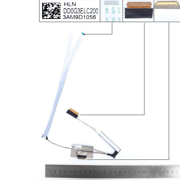 CABO LCD/LED HP TPN-Q236 Q238 15-EK 15-EN 30PIN 0,5 DD0G3ELC200