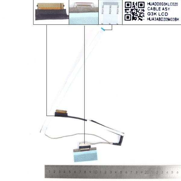 CABO LCD/LED HP TPN-Q265 16-B 30PIN 0,5 60HZ DD0G3KLC020