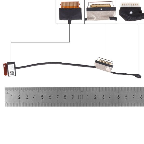Cabo LCD/LED para Portátil Lenovo 15IWL, AIR 15IKBR, 530S-15IKB 30 Pinos - DC02001ZL00, DC02001ZL10, DC02001ZL20