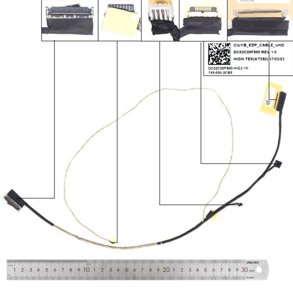 CABO LCD/LED LENOVO FLEX 5-1570 YOGA 520-15 40PIN DC02C00F900