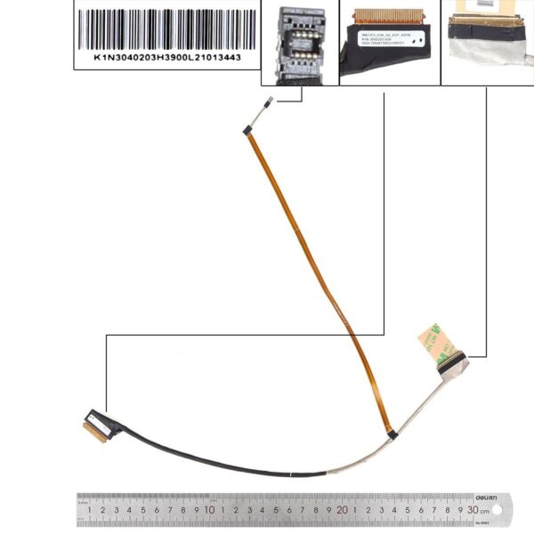 CABO LCD/LED MSI GF75 MS-17F3 MS17F1 MS17F2 MS17F3 MS17F4 MS-17F5 17F6 40PIN 0,5 K1N-3040203-H39