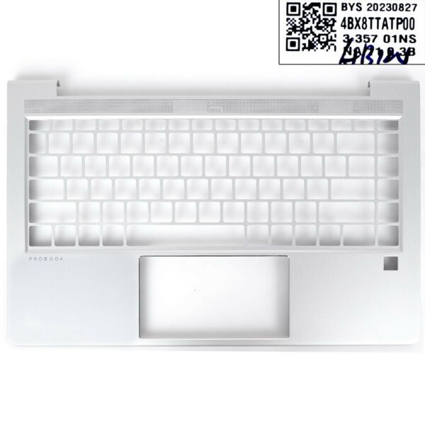 Palmrest Top Case Prata para HP ProBook 440 G10 / 445 G10 (HSN-Q32C-Q34C-4) - Sem Teclado/Mousepad