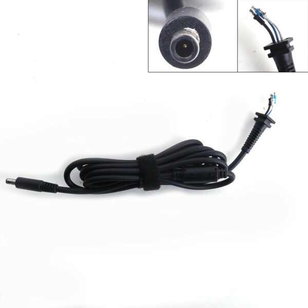 CONECTOR/CABO DC 4,5X3,0X0,7MM PARA CABO DELL, NOVOS CABOS DC COM CONECTOR PEQUENO, 0,6 1,5M, MATERIAL: COBRE, (BOA QUALIDADE) 4