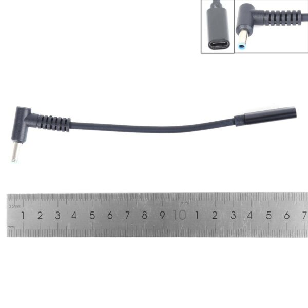 CONECTOR/CABO DC ADAPTADOR DE ALIMENTAÇÃO DC USB-C A 4.5