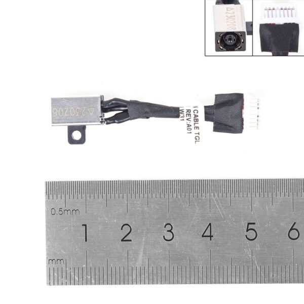 CONECTOR/CABO DC NOVO GENUÍNO DELL INSPIRON 5481 5482 5485 5491 5591 PORTA DE ENTRADA DC WJXD9 PJ1117