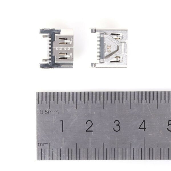 Conector HDMI Jack para Sony PlayStation 4 PS4 Pro Slim - Peça de Substituição Versão 2