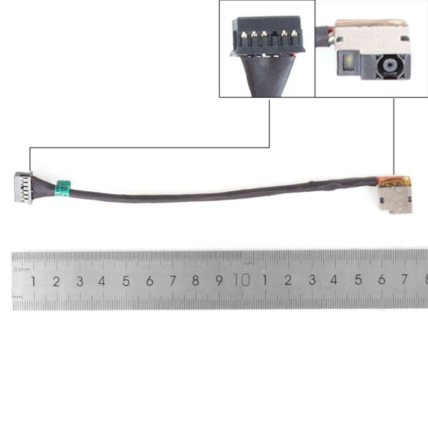 CONECTOR DC/CABO DE ALIMENTAÇÃO DC COMPATÍVEL COM HP OMEN 15-DH 15-DH000 TPN-C143 L52816-S46 L52816-F46 L52816-S46 L52816-F46