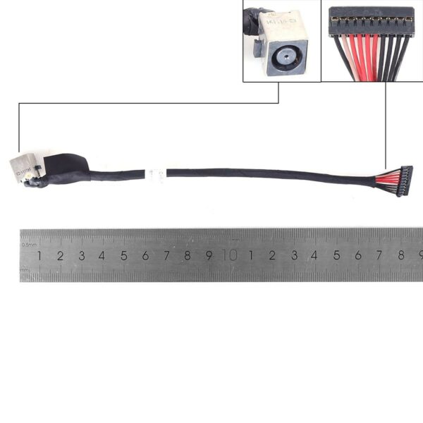 CONECTOR DC/CABO DE ALIMENTAÇÃO DC PARA ACER PREDATOR 15 G9-593, 17 G9-791 GX-791 GX-792 SÉRIE 1417-00EE000 1417-00EE000
