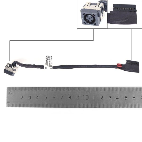 Conector DC Cabo Alimentação para Portátil Dell Alienware M15 M17 R2 - J60G1 DC301015A00