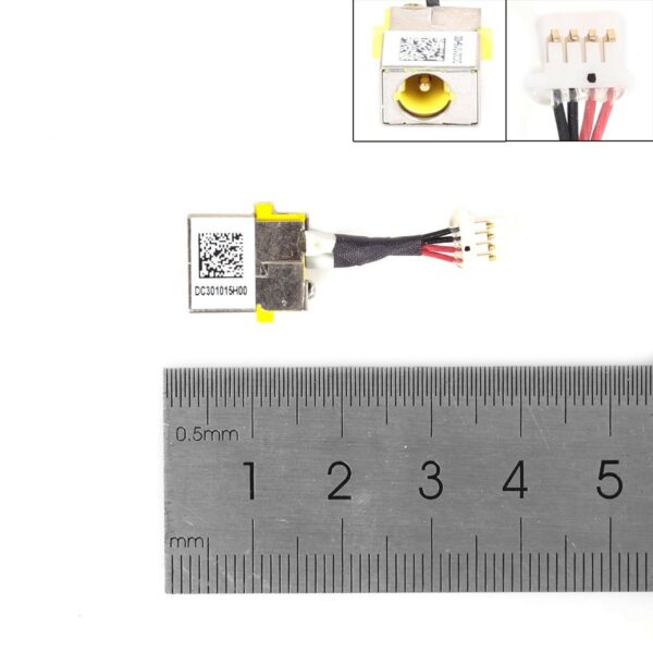 CONECTOR DE CARREGAMENTO HP PROBOOK 430 440 450 470 G5 G6 G7 924444-F30 5CM
