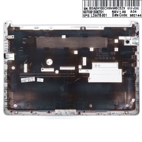 HP 14-CF 14-CR 14-DF TPN-I135 CAIXA INFERIOR PRATA