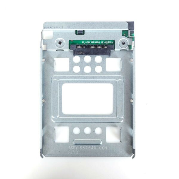 Adaptador Bandeja HP 654540-001 para SSD 2.5" para HDD 3.5" SATA SAS