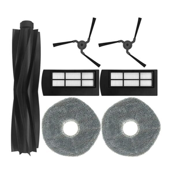 Kit Peças de Reposição para Aspirador Robô Eufy X9 Pro - Rolo, Escovas, Filtros, Mops