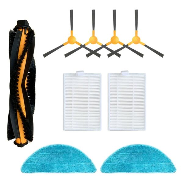 Kit de Acessórios e Peças de Reposição para Aspirador Robô Proscenic 800T/820T/830T e Outros Modelos Compatíveis