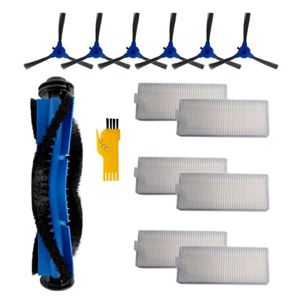 Kit de Acessórios de Reposição para Aspirador Cecotec Conga 2290 Ultra Titanium - Escova Principal, Filtros HEPA e Escovas Laterais