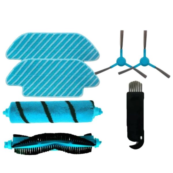 Kit de Acessórios de Reposição para Aspirador Robô Cecotec Conga - Rolos, Escovas e Mopas Compatíveis